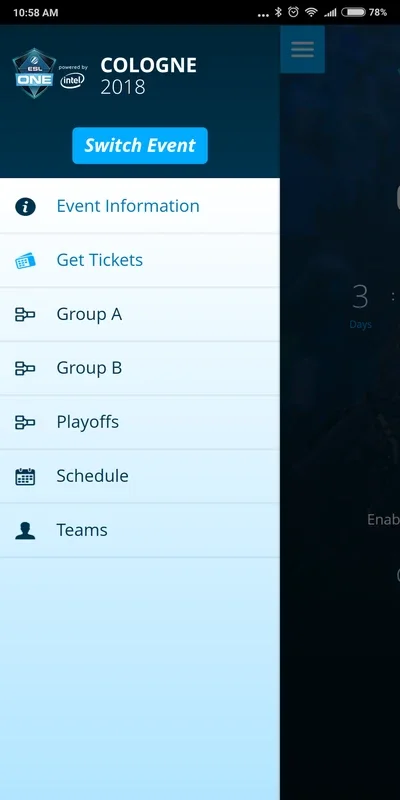 ESL Event App screenshot 7